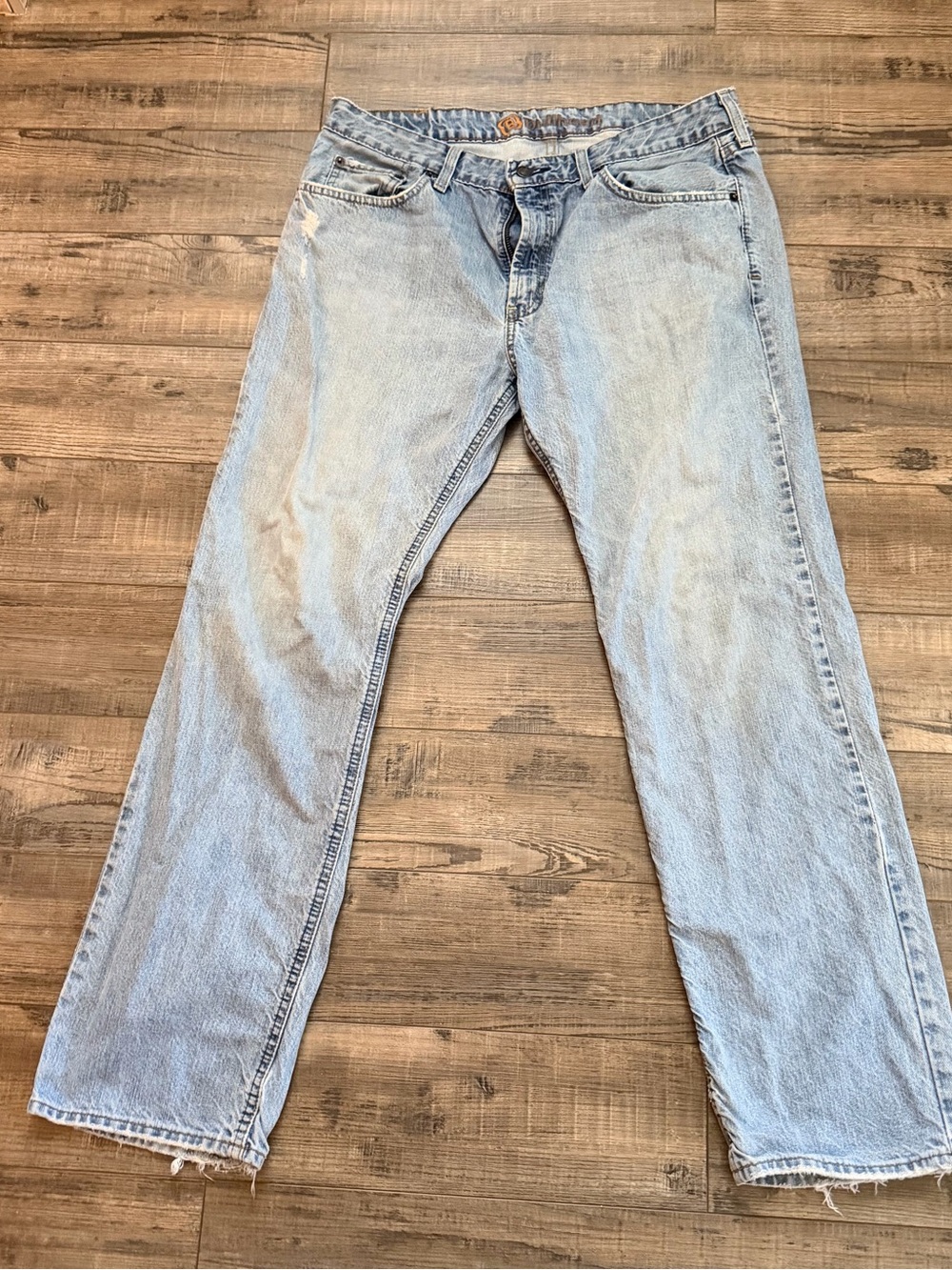 Bullhead Light Wash Relaxed Men's Jeans